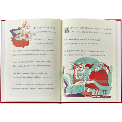 Rudolph the Red Nosed Reindeer Book Leather Edition
