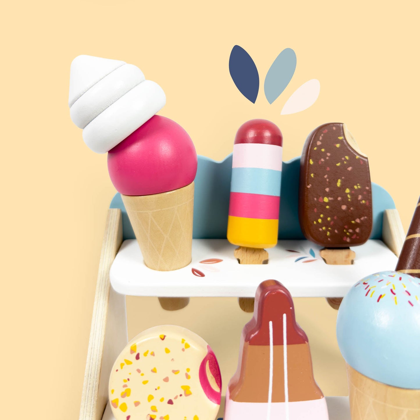 Wood Ice Cream Toy