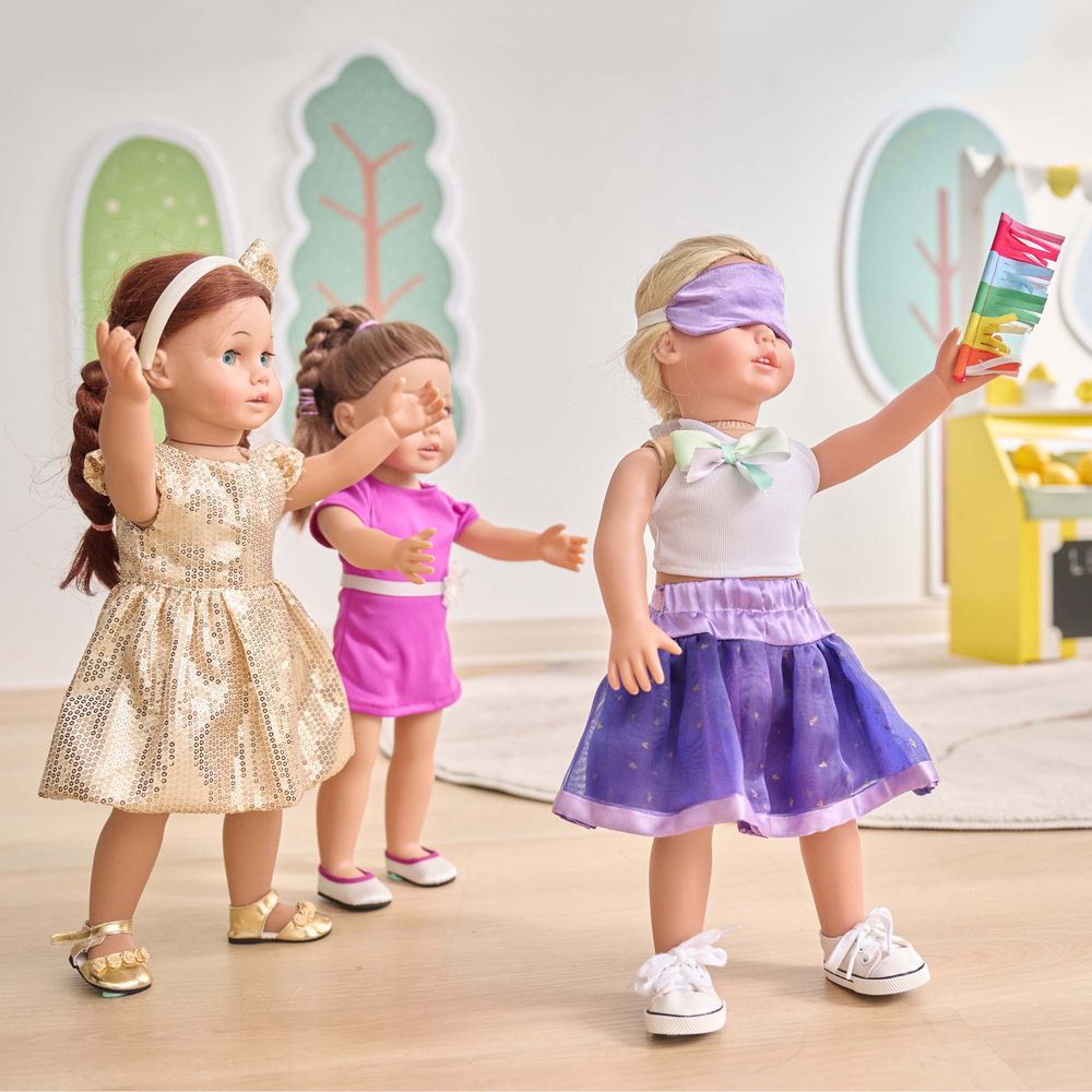 Sophia's 18'' Doll Piñata Birthday Party Outfit Set