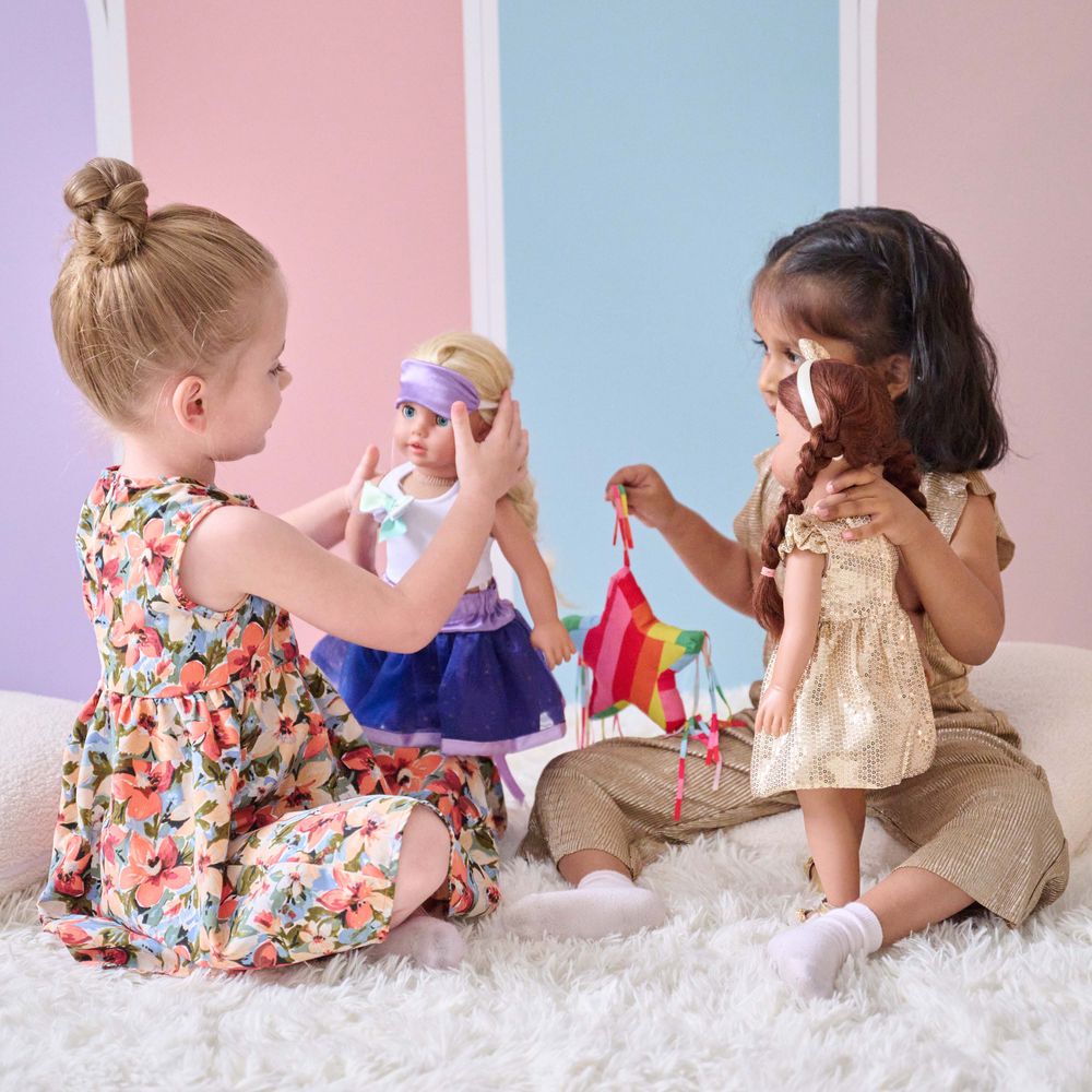 Sophia's 18'' Doll Piñata Birthday Party Outfit Set