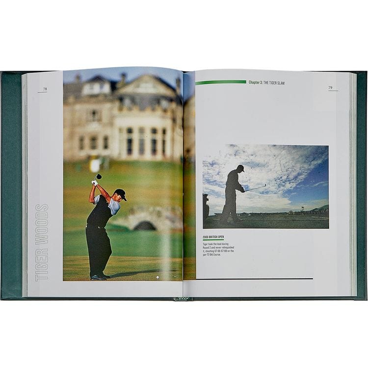 Sports Illustrated Tiger Woods 25 Year Special Edition Leather Book