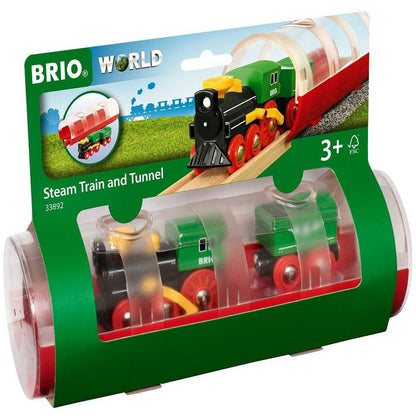 Steam Train & Tunnel