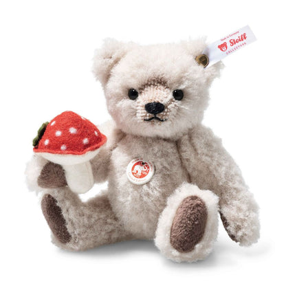 Teddy Bear with Mushroom Good Luck Charm Limited Edition