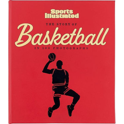 "The Story of Basketball in 100 Photographs" Leather-Bound Book by Sports Illustrated