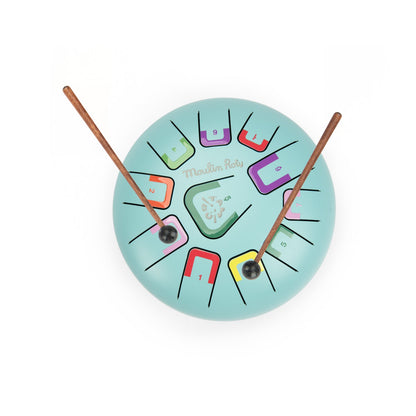 Tongue Drum Large - Light Blue