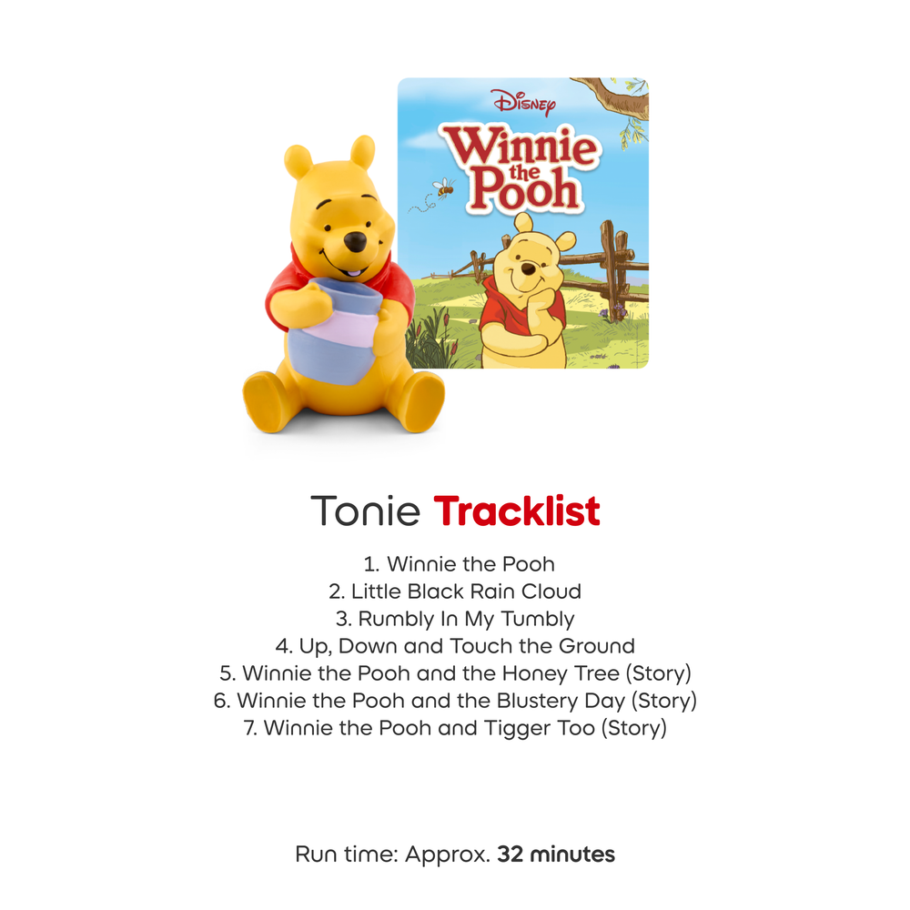 Tonies Disney Winnie the Pooh Toniebox 2 Play Set - Cloud Pink