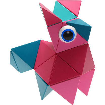 Trido Flamingo Medium Magnet Building Set - 24 Pieces