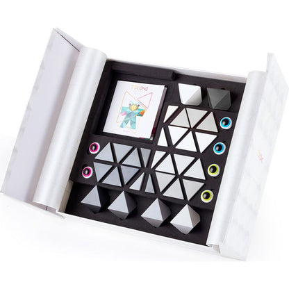 Trido Monochromatic Large Magnet Building Set - 36 Pieces