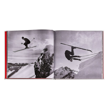 Vintage Skiing Book Leather Edition