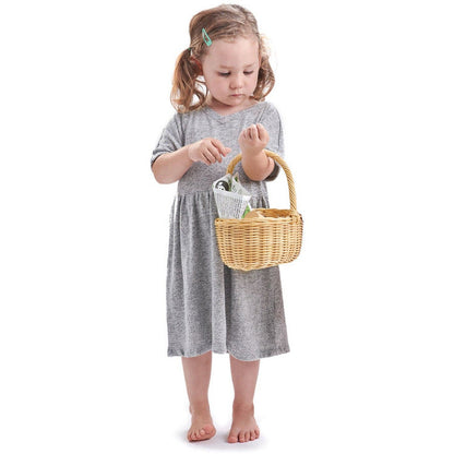 Wicker Shopping Basket