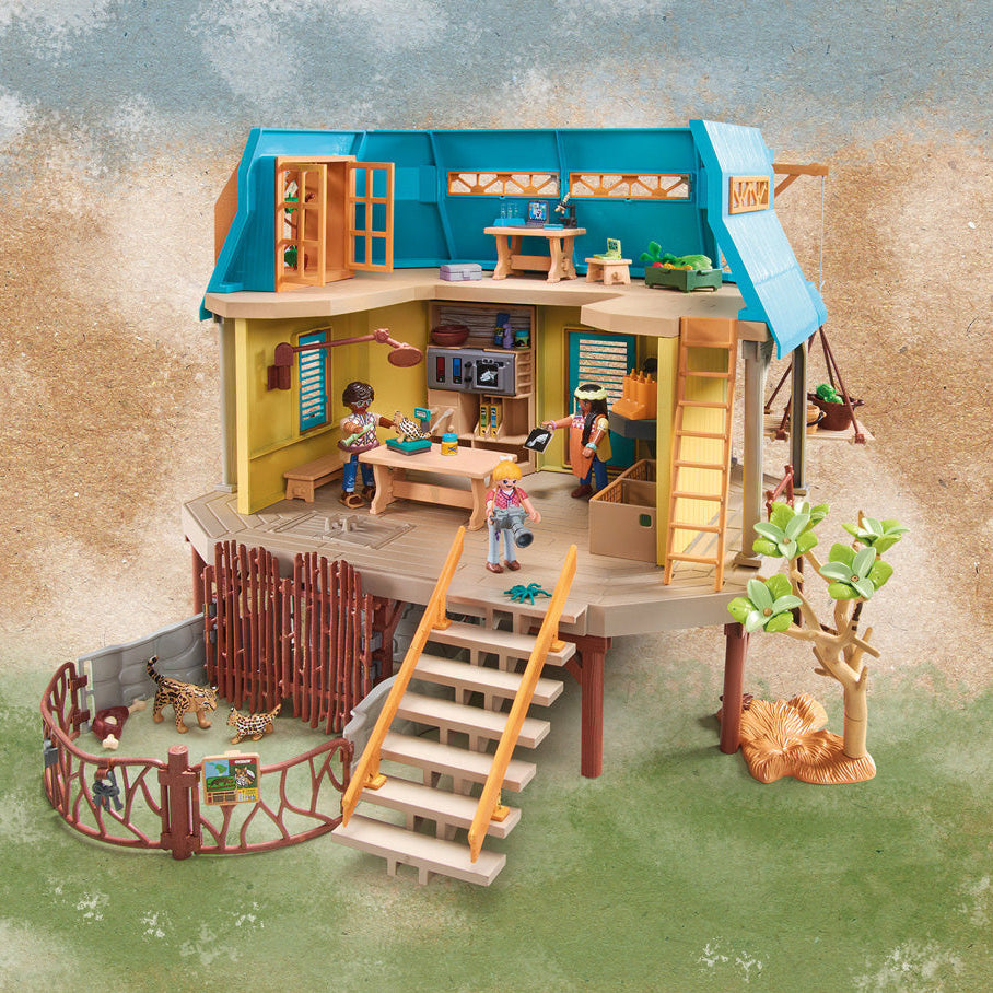 Wiltopia Animal Care Station Playset