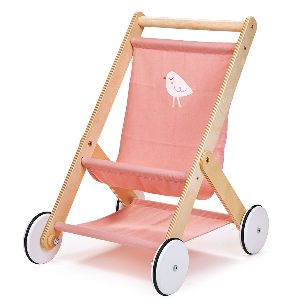 Wood Baby Doll Stroller