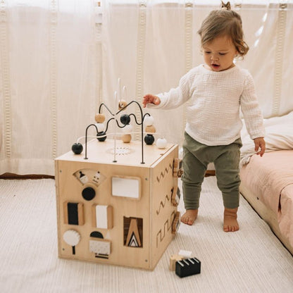 Wooden Activity Busy Box