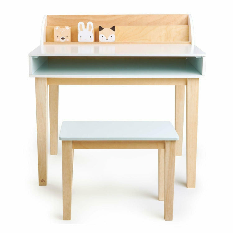 Wooden Desk and Chair