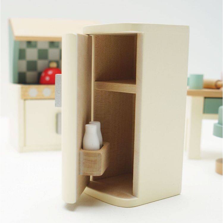 Wooden Dollhouse 20 Piece Kitchen Furniture Set
