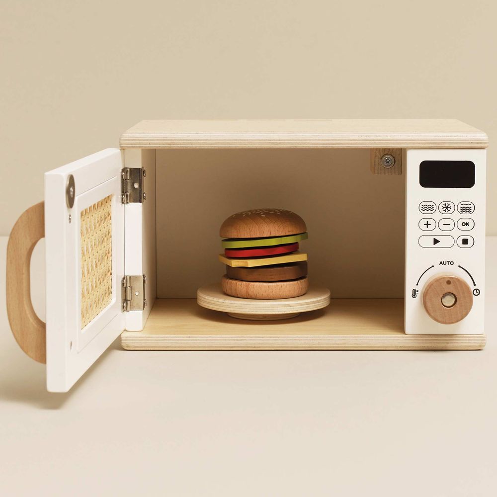 Wooden Gourmet Hamburger Set