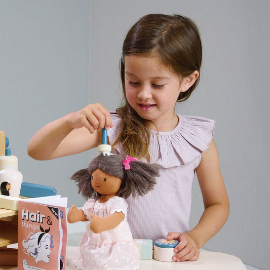 Wooden Hair Salon Set
