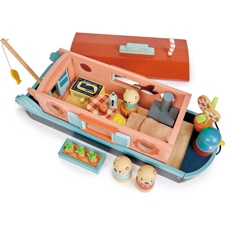 Wooden Little Otter Canal Boat