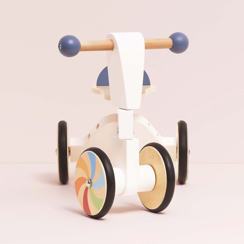Wooden Rainbow Ride-On Trike