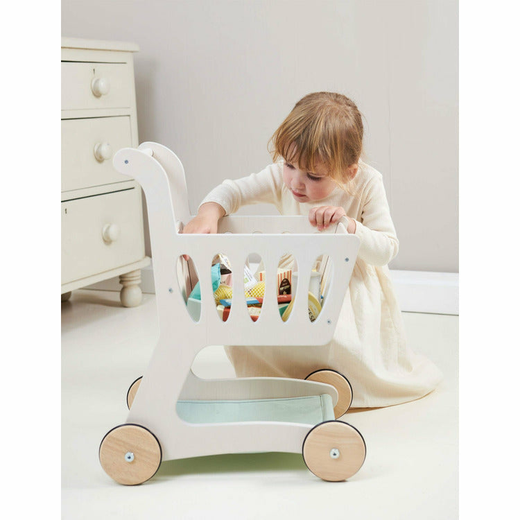 Wooden Shopping Cart