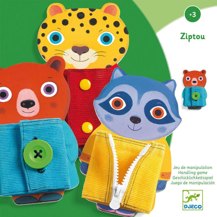 Zipping Wooden Skill Boards